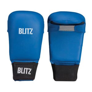 Karate rukavice BLITZ Elite bez palce – modré