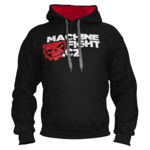 Pánská mikina MACHINE FIGHT - Černá