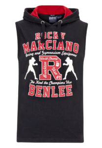 Pánské tričko s kapucí BENLEE Rocky Marciano EQUIPMENT – černé