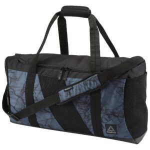 REEBOK Sportovní taška COMBAT GRIP - černo/modrá