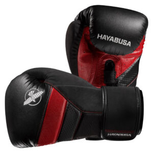 Hayabusa Boxerské rukavice T3 – černo/červené