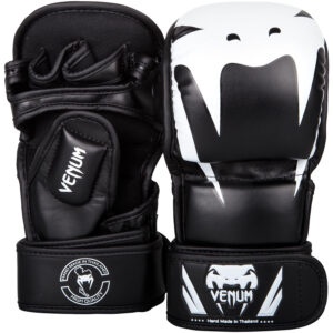 MMA Sparring rukavice VENUM IMPACT - černo/bílé