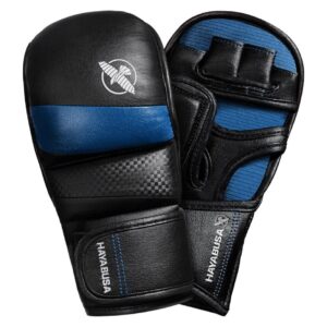 Hayabusa MMA rukavice T3 7oz Hybrid - černo/modré