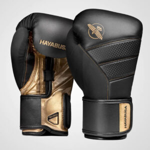 Hayabusa Boxerské rukavice T3 – černo/zlaté