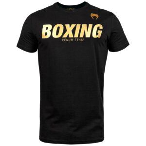 Pánské tričko VENUM BOXING VT - černo/žluté