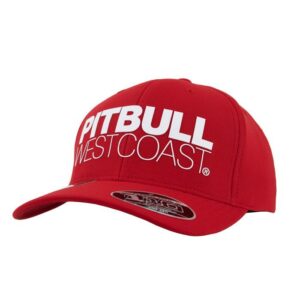 PitBull West Coast Kšiltovka Snapback SEASCAPE – červená