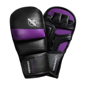 Hayabusa MMA rukavice T3 7oz Hybrid – černo/fialové