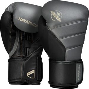 Hayabusa Boxerské rukavice T3 – Charcoal/černé