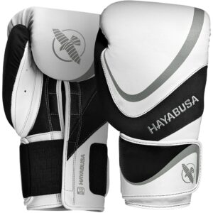 Hayabusa Boxerské rukavice H5 – bílo/šedé