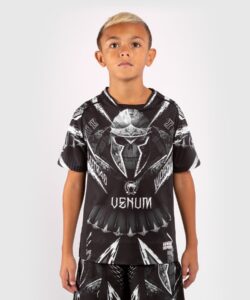 Dětské funkční triko VENUM GLADIATOR 4.0 Dry-Tech s Kr. rukávem – black