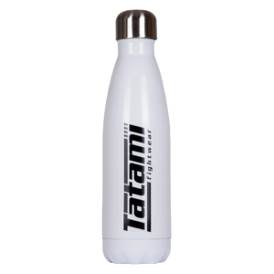 TATAMI Fightwear Water Flask 500ml White with Black Logo