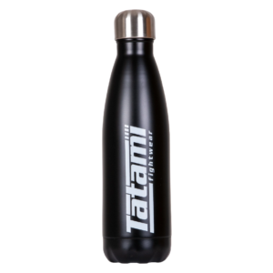 TATAMI Fightwear Water Flask 500ml Black with White Logo