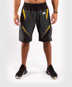 Pánské Fitness šortky VENUM ONE FC IMPACT – Grey/Yellow
