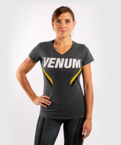 Dámské tričko VENUM ONE FC Impact - Grey/Yellow