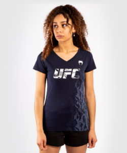 Dámské tričko VENUM UFC Authentic Fight Week - navy blue