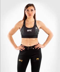 Sportovní podprsenka VENUM UFC Authentic Fight Night Women's Sport Bra – black