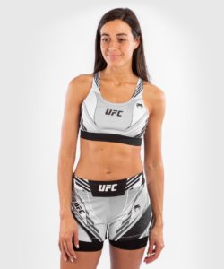 Sportovní podprsenka VENUM UFC Authentic Fight Night Women's Sport Bra – white