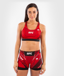 Sportovní podprsenka VENUM UFC Authentic Fight Night Women's Sport Bra – red