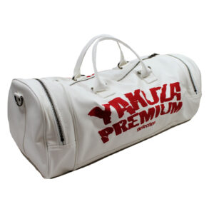 Yakuza Premium fitness sports taška – bílo/červená
