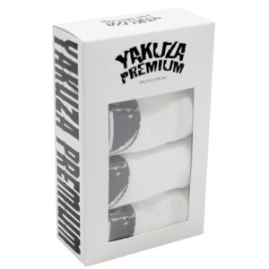 Yakuza Premium Ponožky 4 Set - bílé