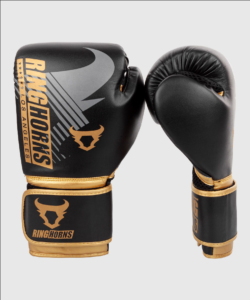 RINGHORNS Boxerské rukavice CHARGER MX – černo/zlaté